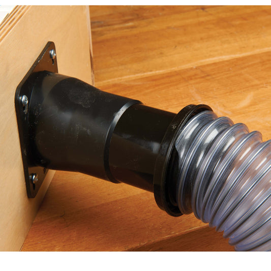 2-1/2 ABS Hose End Dust Collection Fitting