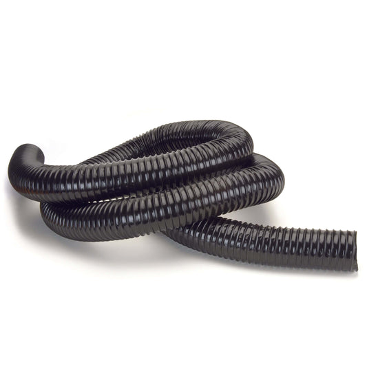 2-1/2 x 10' Polyurethane Dust Collection Hose - Black