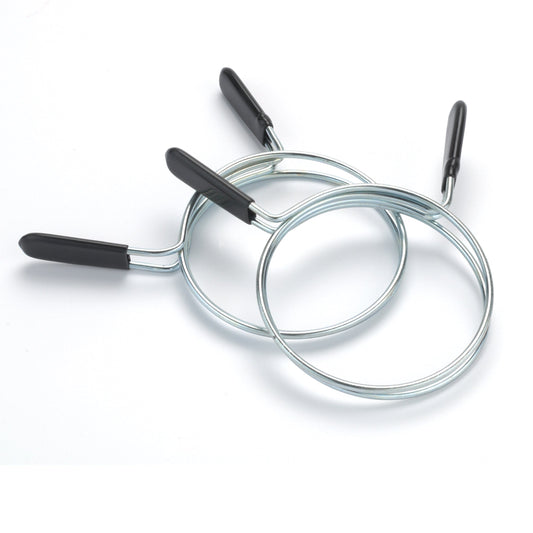 4 EZ-Squeeze Hose Clamps - Double-Loop - 2 Piece